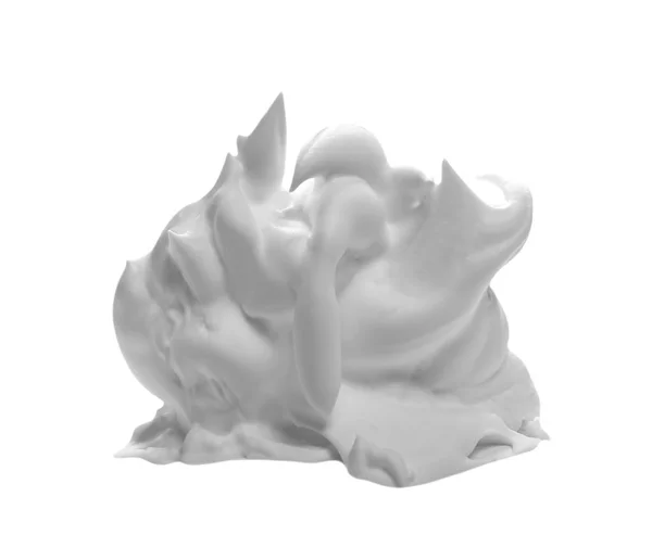 Shave foam isolated on white background — Stock Photo, Image