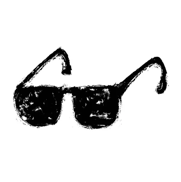 Grunge sunglasses, design element illustration — Stock Photo, Image