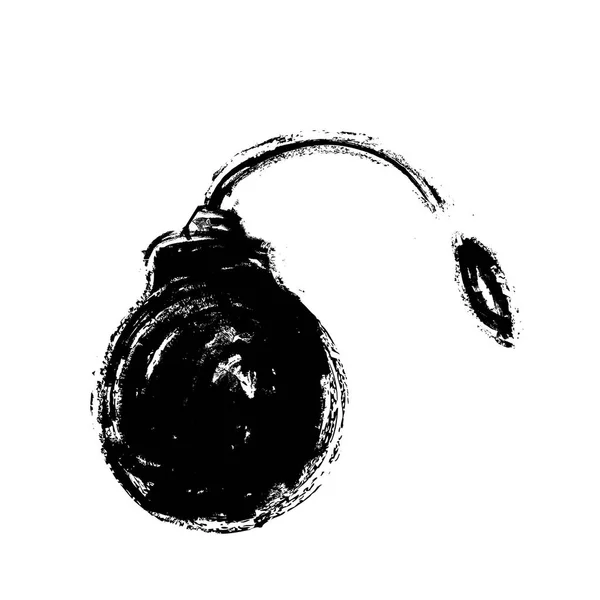 Grenade grunge, illustration — Photo