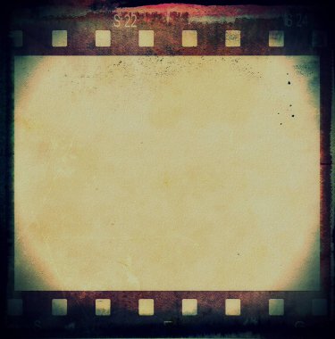 Grunge film şeridi arka plan