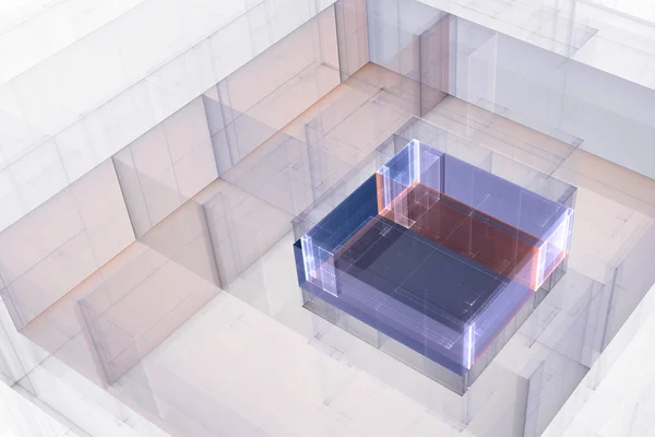 Genel mimari planı yer planı A resimli