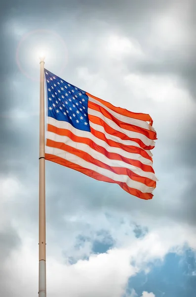 ธงชาติอเมริกัน — ภาพถ่ายสต็อก