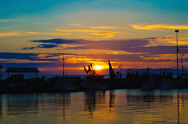 Un tramonto sul mare — Foto Stock