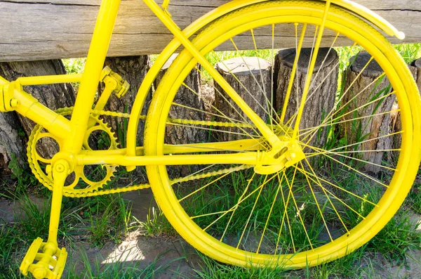 Колесо велосипеда — стокове фото