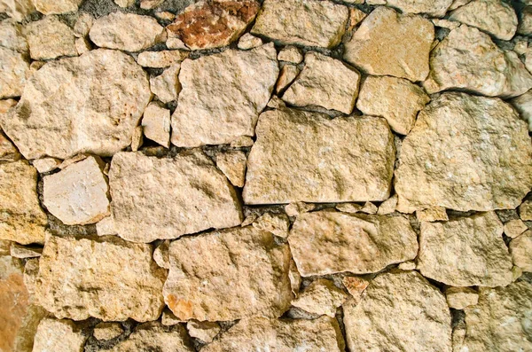 Eine Steinmauer — Stockfoto