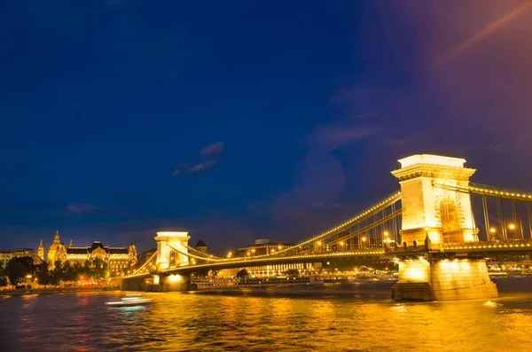 A Budapest bridge Royalty Free Stock Images