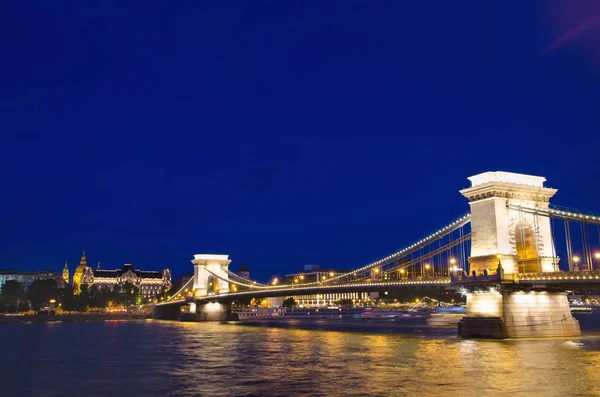 A Budapest bridge Stock Photo