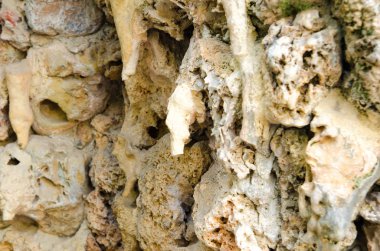 arka plan olarak jeolojik taş