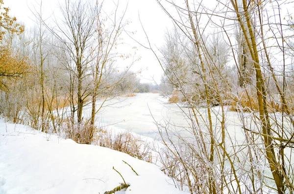 Paisaje invierno — Foto de Stock