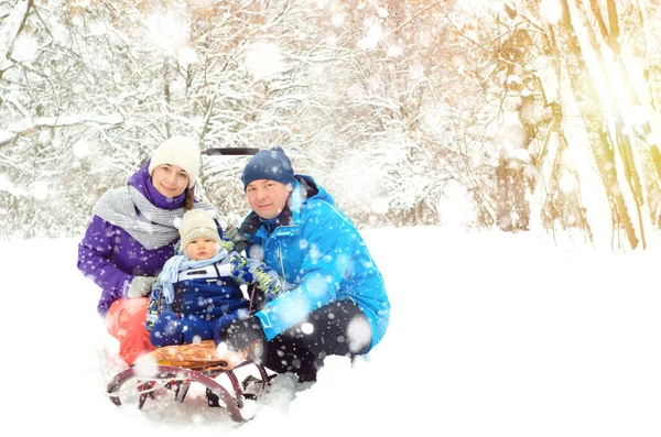 Famiglia felice — Foto Stock