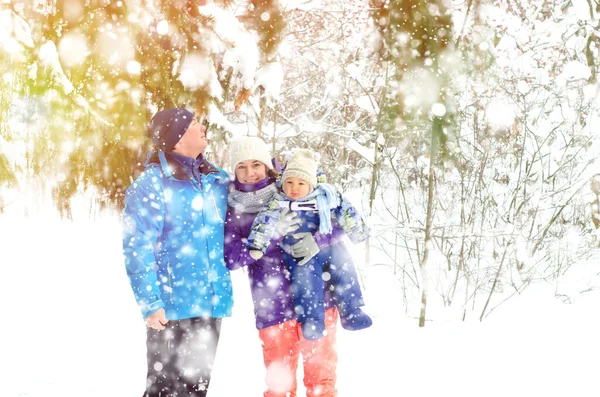 Mutlu aile — Stok fotoğraf