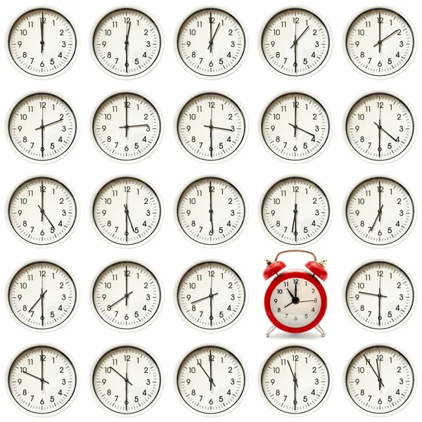 Colección de relojes — Foto de Stock