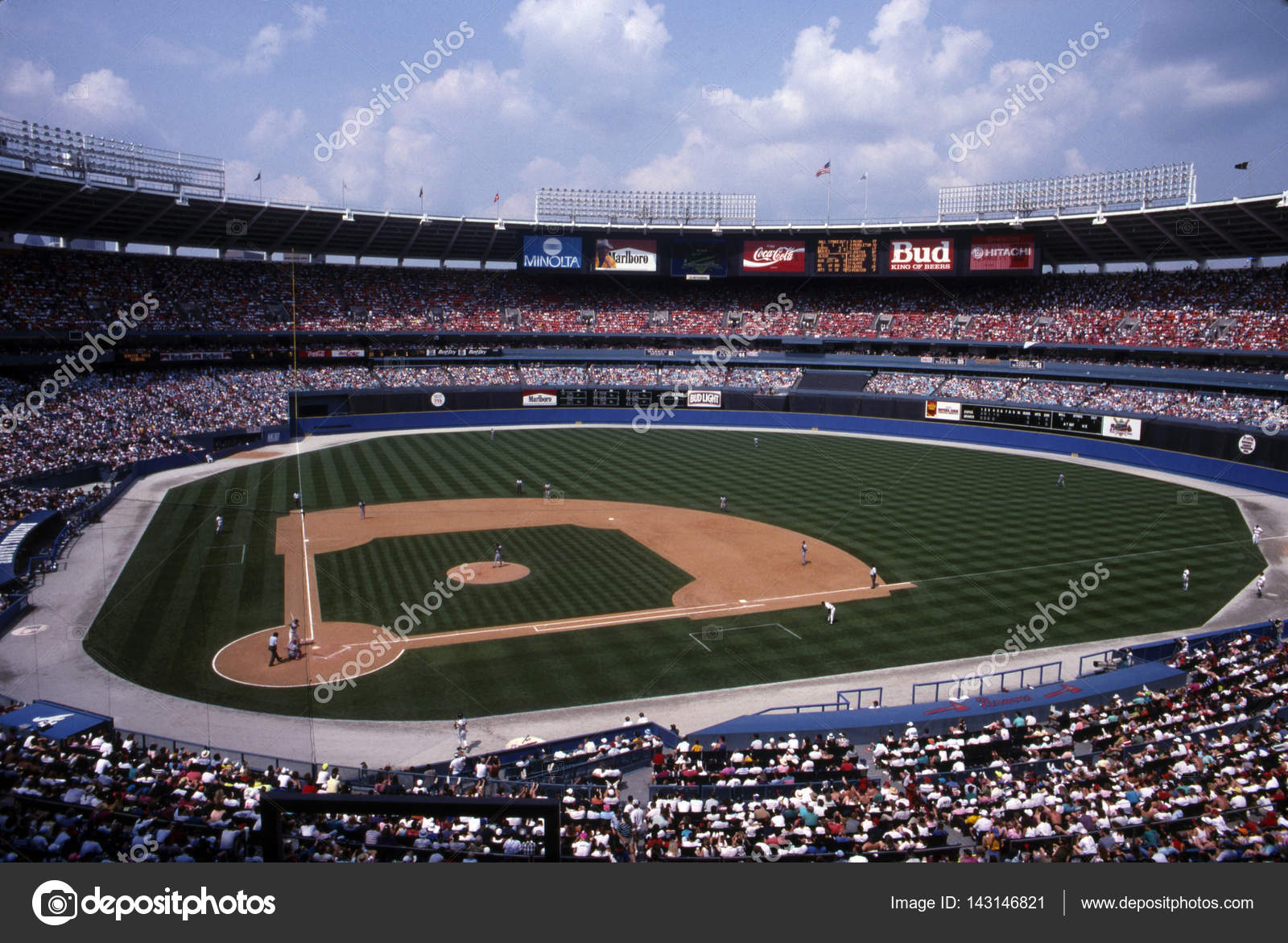 Fulton County Stadium – Stock Editorial Photo © ProShooter #143146821