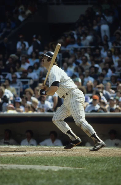 Thurman Munson de los Yankees de Nueva York . — Foto de Stock