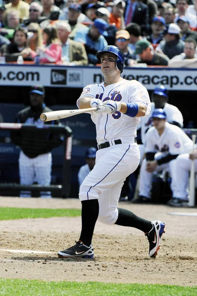 David Wright New York Mets rebatidas . — Fotografia de Stock