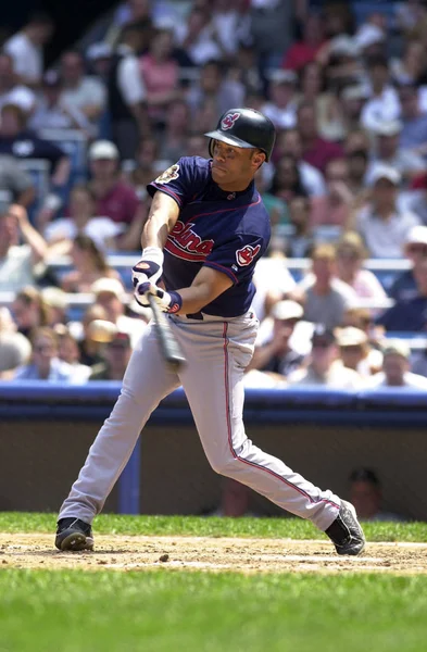 Roberto Alomar ligi Cleveland Indians — Zdjęcie stockowe