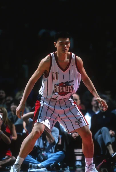 Yao Ming Houston Rockets. — Stock fotografie