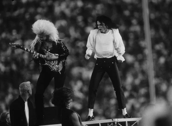 Michael Jackson Super Bowl Xxvii — Fotografia de Stock