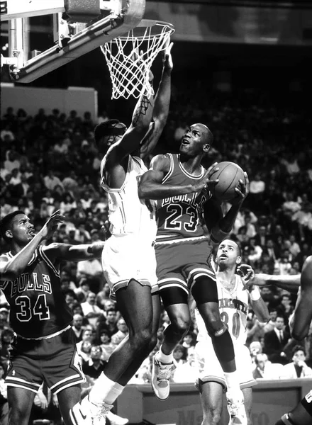 Michael Jordan dos Chicago Bulls — Fotografia de Stock