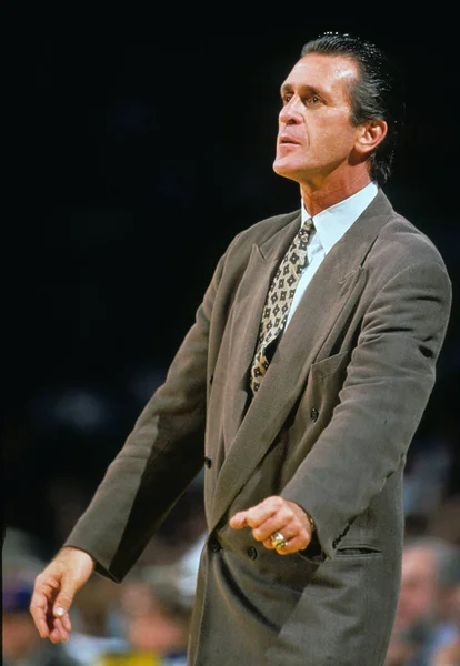 Pat Reily Los Angeles Lakers Coach — Stock Photo, Image