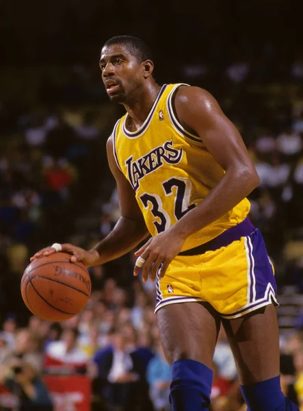 Magic Johnson Los Angeles Lakers — Foto de Stock