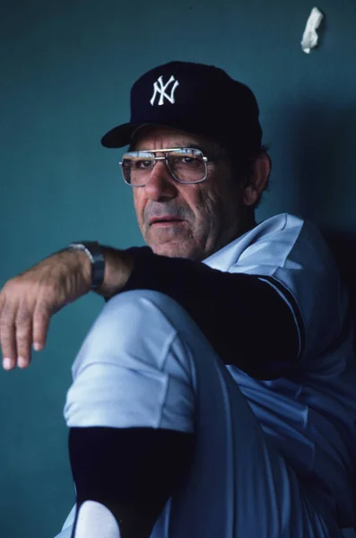 Yogi Berra dei New York Yankees — Foto Stock