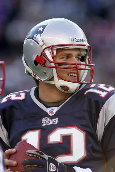 Tom Brady dos Patriotas da Nova Inglaterra — Fotografia de Stock