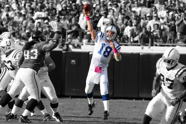 Payton Manning Indianopolis Colts — Zdjęcie stockowe