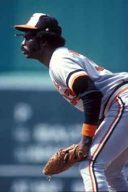 Eddie Murray the Baltimore Orioles clipart
