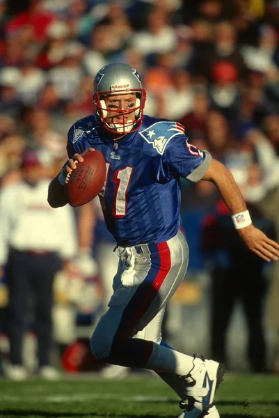 Drew Bledsoe dei New England Patriots. — Foto Stock