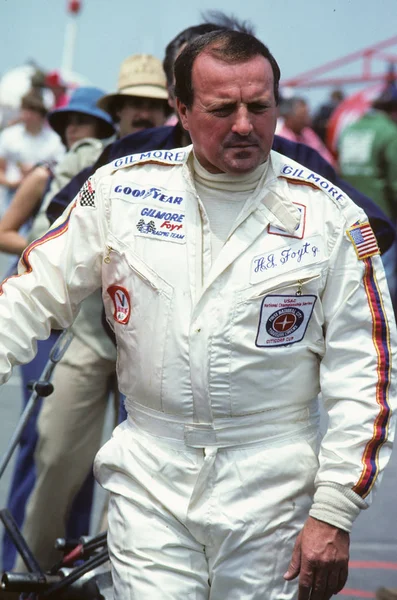 A.J. Conductor de coche Foyt Indy . —  Fotos de Stock