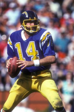 San Diego Chargers için dan Fouts oyun kurucu.