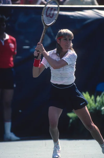 Chris Evert Professional Tennis Player — Stock Photo, Image