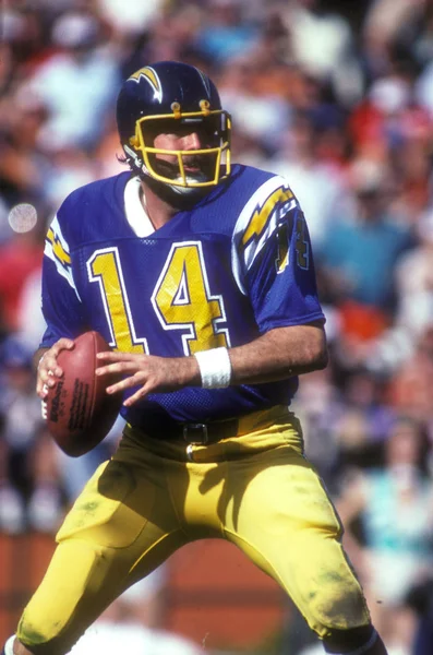 San Diego Chargers Için Dan Fouts Oyun Kurucu — Stok fotoğraf