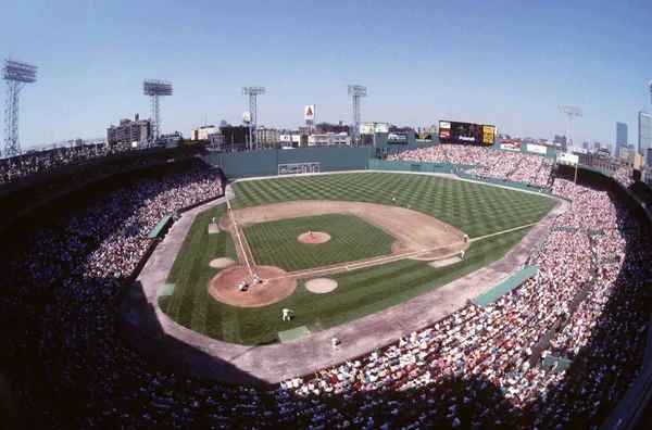Página Inicio Parque Fenway Boston Red Sox —  Fotos de Stock