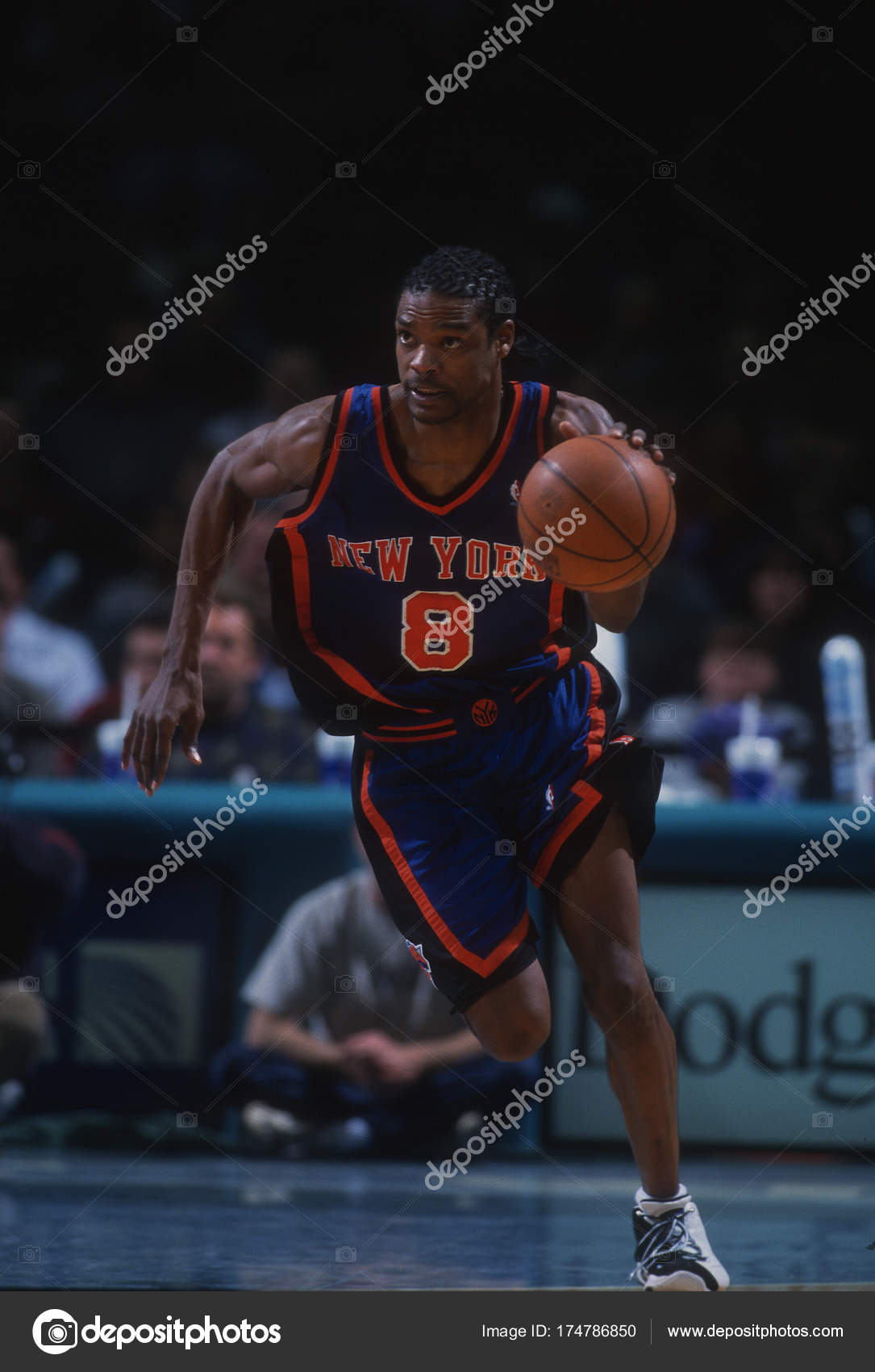Latrell Sprewell New York Knicks Editorial Stock Image - Image of