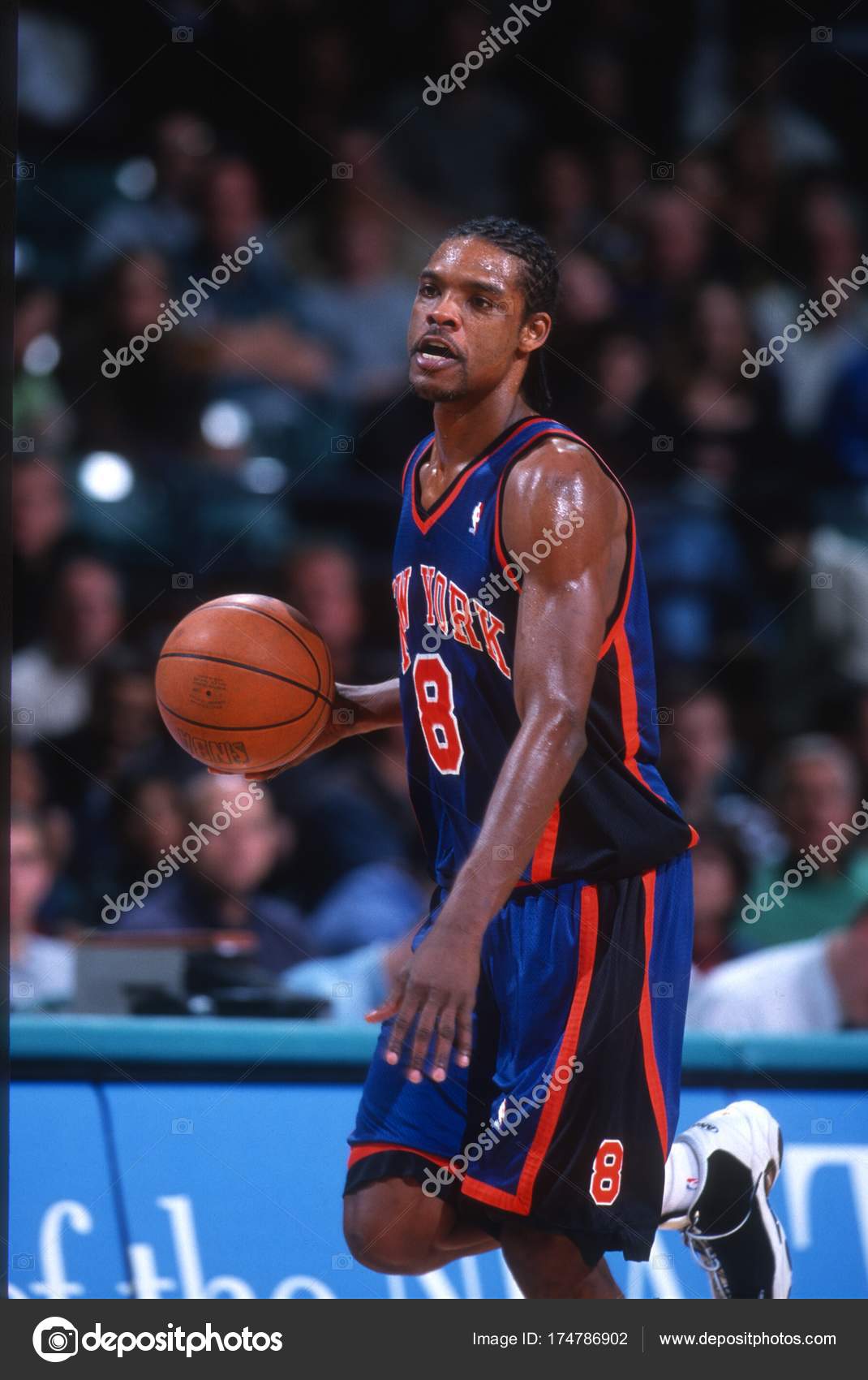 Latrell sprewell new york knicks hi-res stock photography and images - Alamy