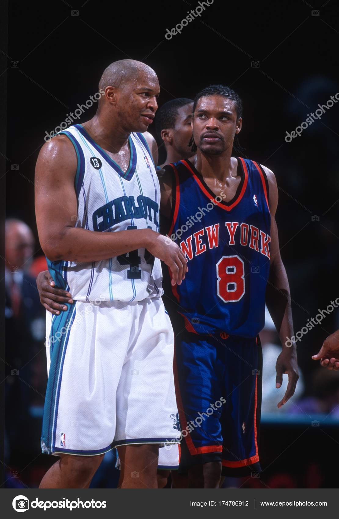 Latrell sprewell new york knicks hi-res stock photography and images - Alamy