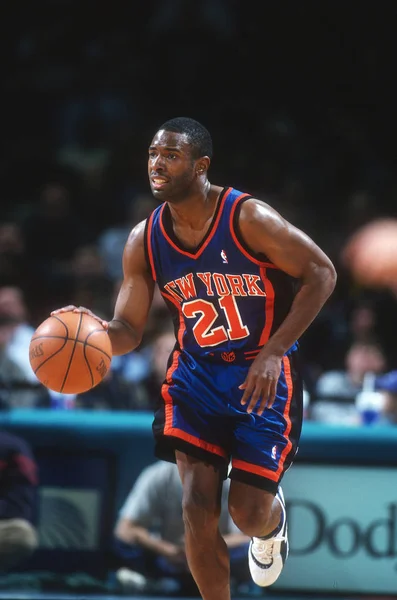 Charlie Ward Los Knicks Nueva York — Foto de Stock