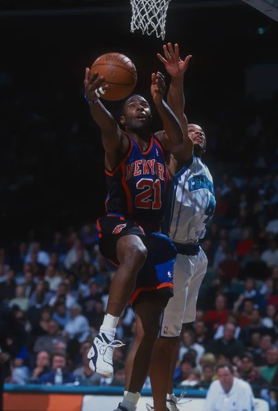 Charlie Ward Dos New York Knicks — Fotografia de Stock