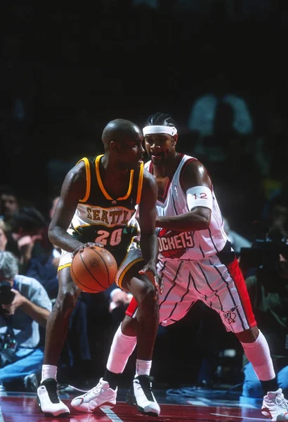 Gary Payton Van Seattle Super Sonics — Stockfoto