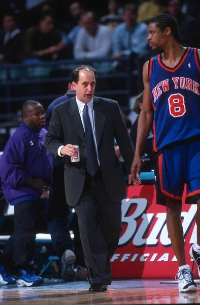 Τζεφ Βαν Γκάντι Προπονητής Των New York Knicks — Φωτογραφία Αρχείου