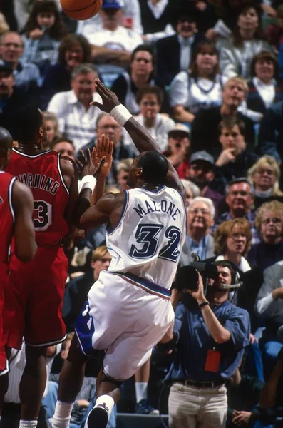 Karl Malone Del Utah Jazz — Foto de Stock