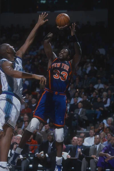 Patrick Ewing New York Knicks — Stock fotografie