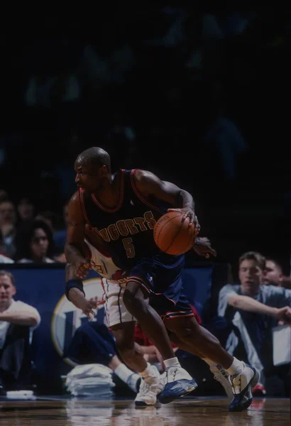 Voshon Lenard Dos Nuggets Denver — Fotografia de Stock