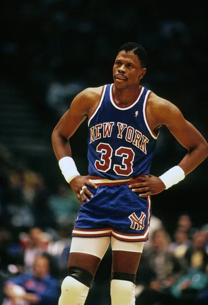 Patrick Ewing Dos New York Knicks — Fotografia de Stock