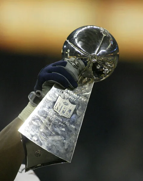NFL Super Bowl - Carolina vs Nova Inglaterra — Fotografia de Stock
