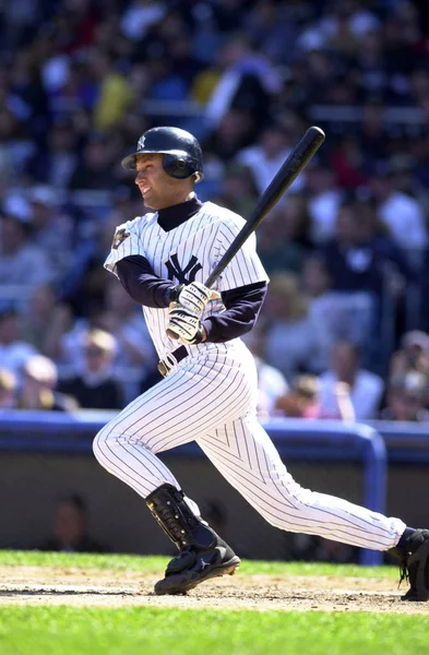 Derek Jeter Dos New York Yankees — Fotografia de Stock