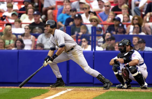 Derek Jeter Dos New York Yankees — Fotografia de Stock