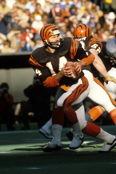 Ken Anderson Quarterback Voor Cincinnati Bengals Spelactie — Stockfoto